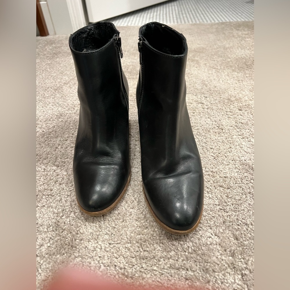 Jcrew leather booties
